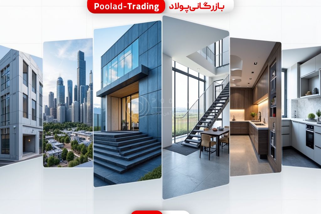 کاربردهای گسترده پروفیل‌های استیل